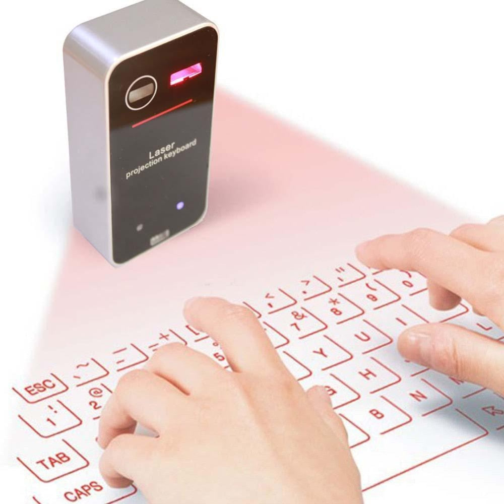 Portable Laser Projection Keyboard