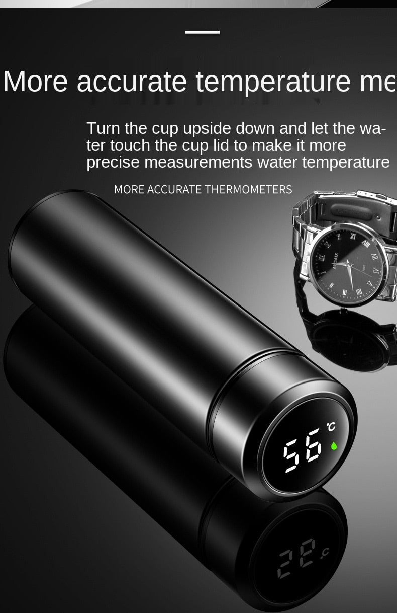 Smart Insulation Cup Water Bottle