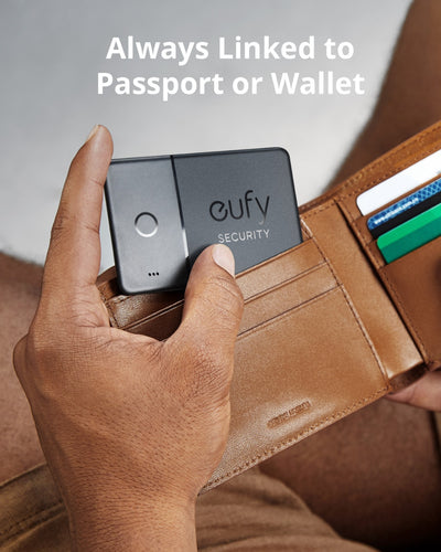 eufy Security SmartTrack Card Works with Apple